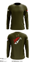 2-6 Cav Alpha troop Renegades 57667590 Long Sleeve Performance Shirt - 6