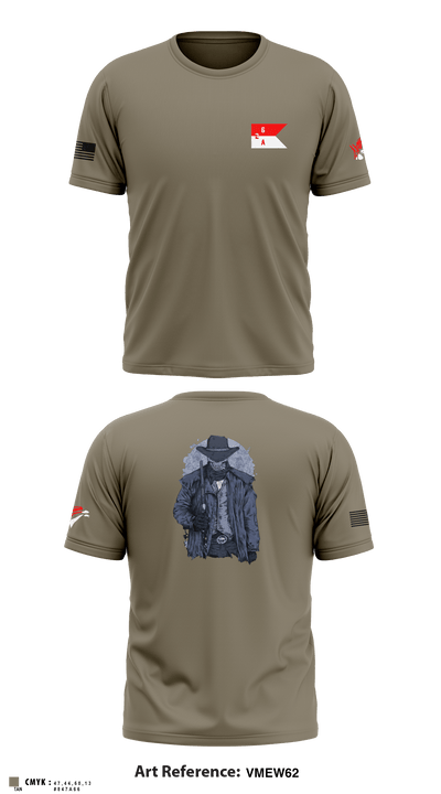 2-6 Cav A Trp 79586483 Short Sleeve Performance Shirt - 2