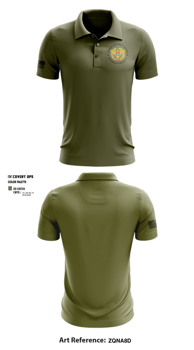 Detachment Republica Moldova 57338540 Short Sleeve Performance Polo - 7