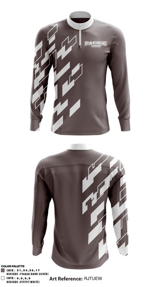 Quarter Zip Jacket, Pacific Union Elementary School, Spirit Store, Teamtime, Team time, sublimation, custom sports apparel, team uniforms, spirit wear, spiritwear, sports uniforms, custom shirts, team store, custom team store, fundraiser sports, apparel fundraiser