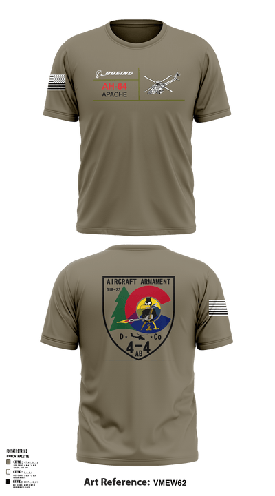 4-4 ARMT 94073583 Short Sleeve Performance Shirt - 50