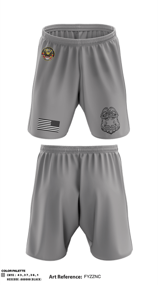Athletic Shorts With Pockets, Northeast Narcotics Task Force, Police, Teamtime, Team time, sublimation, custom sports apparel, team uniforms, spirit wear, spiritwear, sports uniforms, custom shirts, team store, custom team store, fundraiser sports, apparel fundraiser