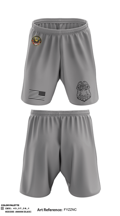 District IV 97797875 Athletic Shorts With Pockets - 1