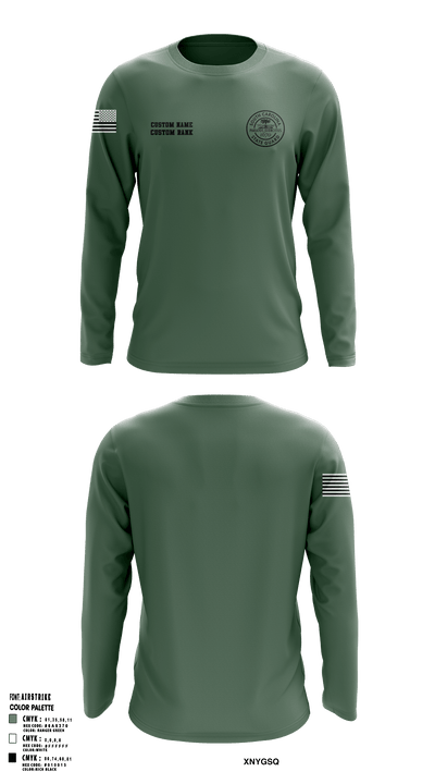South Carolina State Guard 67898455 Long Sleeve Performance Shirt - 5