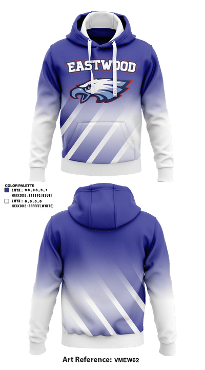 Eastwood High School Soccer 39662382 Hoodie - 1