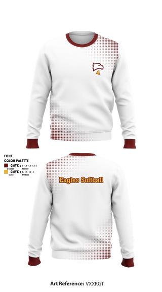 Crew Neck Sweatshirt, Kaitlyn Tucker PowerNIL, , Teamtime, Team time, sublimation, custom sports apparel, team uniforms, spirit wear, spiritwear, sports uniforms, custom shirts, team store, custom team store, fundraiser sports, apparel fundraiser