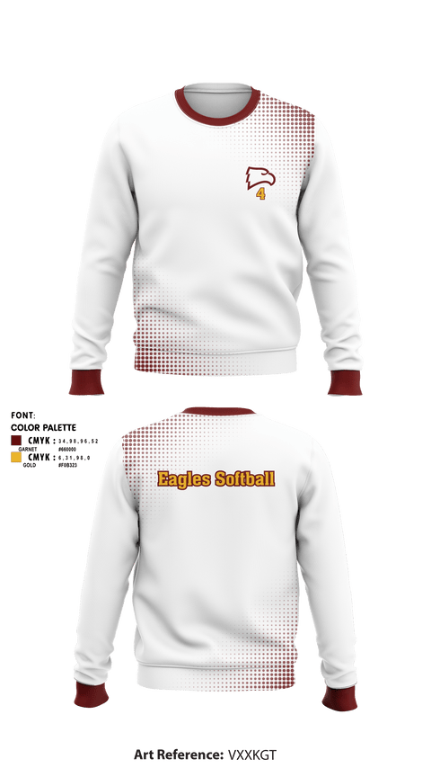 Crew Neck Sweatshirt, Kaitlyn Tucker PowerNIL, , Teamtime, Team time, sublimation, custom sports apparel, team uniforms, spirit wear, spiritwear, sports uniforms, custom shirts, team store, custom team store, fundraiser sports, apparel fundraiser