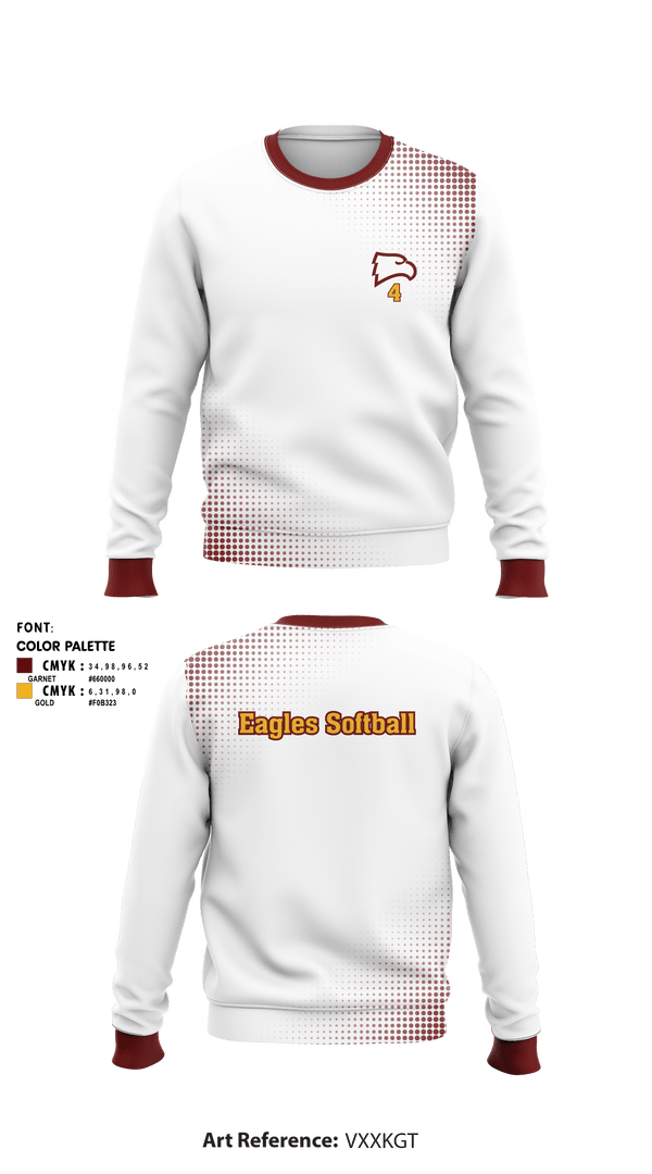Crew Neck Sweatshirt, Kaitlyn Tucker PowerNIL, , Teamtime, Team time, sublimation, custom sports apparel, team uniforms, spirit wear, spiritwear, sports uniforms, custom shirts, team store, custom team store, fundraiser sports, apparel fundraiser
