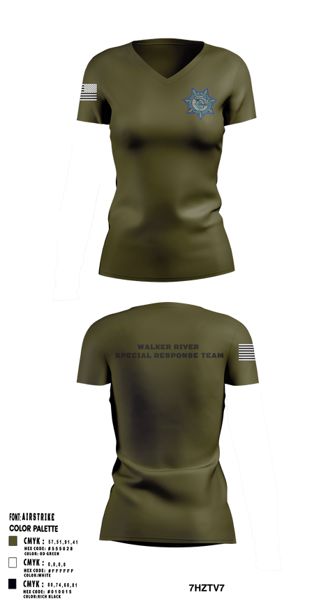 Women's Short Sleeve Vneck Shirt, , Police, Teamtime, Team time, sublimation, custom sports apparel, team uniforms, spirit wear, spiritwear, sports uniforms, custom shirts, team store, custom team store, fundraiser sports, apparel fundraiser
