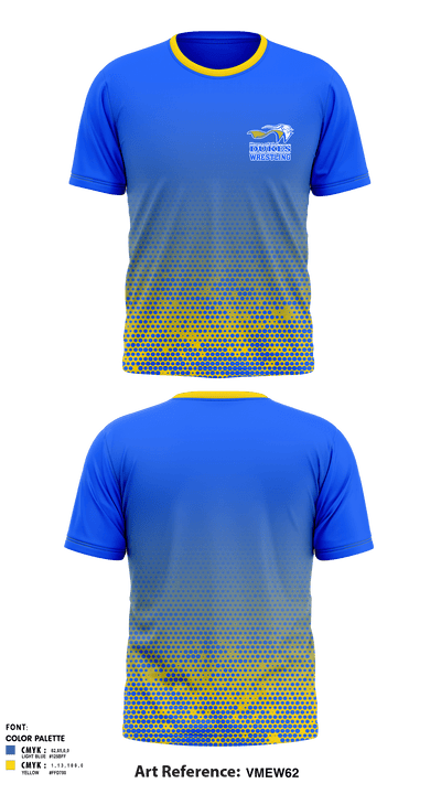 Windsor High School Wrestling 19784637 Short Sleeve Rash Guard Shirt - 1