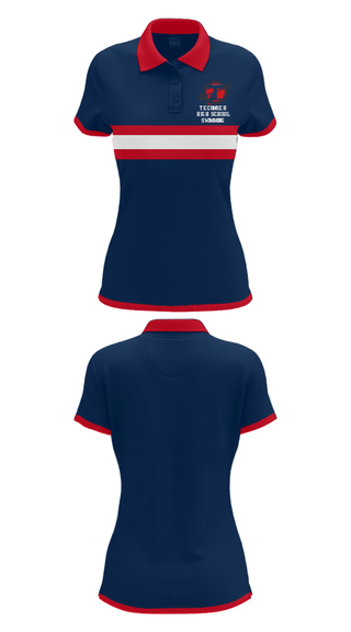 Short Sleeve Performance Polo, Tecumseh High School Swimming, Swimming, Teamtime, Team time, sublimation, custom sports apparel, team uniforms, spirit wear, spiritwear, sports uniforms, custom shirts, team store, custom team store, fundraiser sports, apparel fundraiser