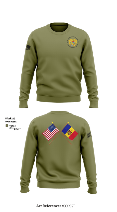 Detachment Republica Moldova 57338540 Crew Neck Sweatshirt - 7