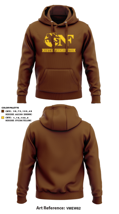 North Farmington High School Basketball 37037275 Hoodie - 27