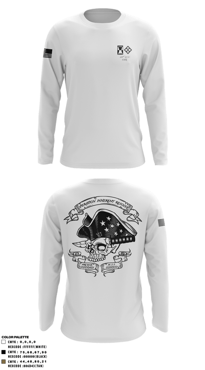 411th ecc 51393105 Long Sleeve Performance Shirt - 1
