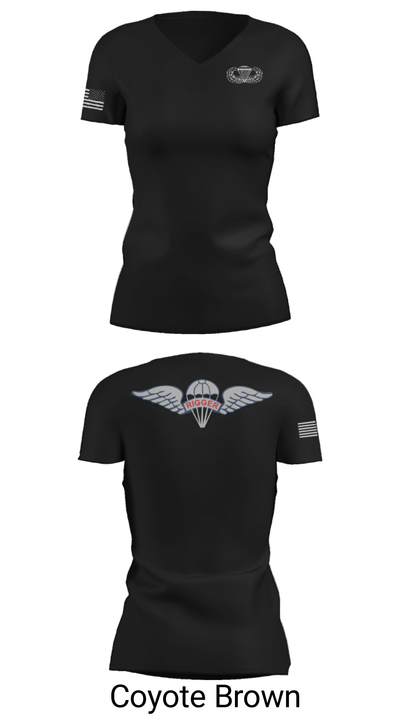 56th Troop Command 82221469 Women's Short Sleeve V-neck Shirt - 20