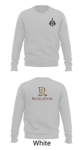 Crew Neck Sweatshirt, Revelations, , Teamtime, Team time, sublimation, custom sports apparel, team uniforms, spirit wear, spiritwear, sports uniforms, custom shirts, team store, custom team store, fundraiser sports, apparel fundraiser