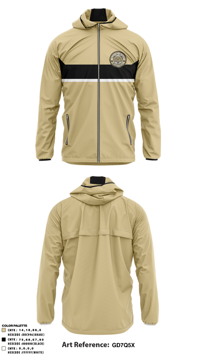 Golden Valley High School 25430672 Windbreaker - 1
