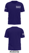 Westerly Bulldogs 34109331 Short Sleeve Performance Shirt - 19