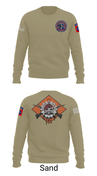 Crew Neck Sweatshirt, , Army, Teamtime, Team time, sublimation, custom sports apparel, team uniforms, spirit wear, spiritwear, sports uniforms, custom shirts, team store, custom team store, fundraiser sports, apparel fundraiser