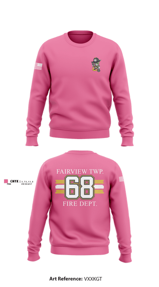 Crew Neck Sweatshirt, , Fire Department, Teamtime, Team time, sublimation, custom sports apparel, team uniforms, spirit wear, spiritwear, sports uniforms, custom shirts, team store, custom team store, fundraiser sports, apparel fundraiser