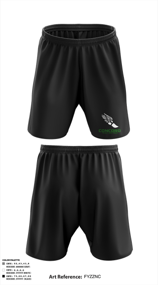 Athletic Shorts With Pockets, Concord High School Track, Cross Country, Teamtime, Team time, sublimation, custom sports apparel, team uniforms, spirit wear, spiritwear, sports uniforms, custom shirts, team store, custom team store, fundraiser sports, apparel fundraiser