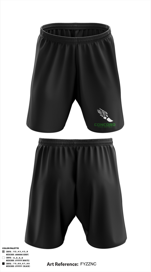 Athletic Shorts With Pockets, Concord High School Track, Cross Country, Teamtime, Team time, sublimation, custom sports apparel, team uniforms, spirit wear, spiritwear, sports uniforms, custom shirts, team store, custom team store, fundraiser sports, apparel fundraiser