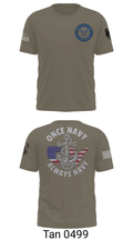 Uss Eisenhower 48990144 Short Sleeve Performance Shirt - 35