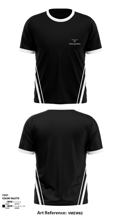 FormulafitnessX 97501083 Short Sleeve Performance Shirt - 1