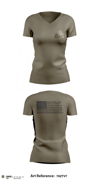 Women's Short Sleeve Vneck Shirt, , Marines, Teamtime, Team time, sublimation, custom sports apparel, team uniforms, spirit wear, spiritwear, sports uniforms, custom shirts, team store, custom team store, fundraiser sports, apparel fundraiser
