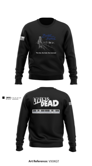 Crew Neck Sweatshirt, , Police, Teamtime, Team time, sublimation, custom sports apparel, team uniforms, spirit wear, spiritwear, sports uniforms, custom shirts, team store, custom team store, fundraiser sports, apparel fundraiser