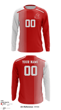 Grace High School Volleyball 18103042 Long Sleeve Performance Shirt - 2