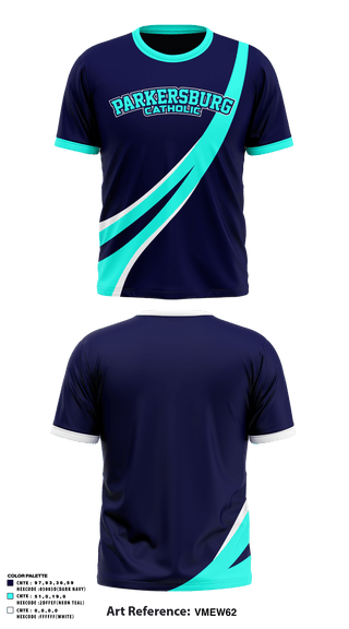 Short Sleeve Performance Shirt, Parkersburg Catholic High School, Spirit Store, Teamtime, Team time, sublimation, custom sports apparel, team uniforms, spirit wear, spiritwear, sports uniforms, custom shirts, team store, custom team store, fundraiser sports, apparel fundraiser
