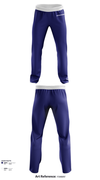 Sweatpants, Buffalo Bisons, Football, Teamtime, Team time, sublimation, custom sports apparel, team uniforms, spirit wear, spiritwear, sports uniforms, custom shirts, team store, custom team store, fundraiser sports, apparel fundraiser