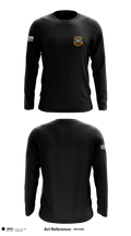 Milton Police Department 34508245 Long Sleeve Performance Shirt - 3