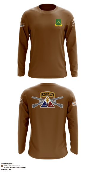 Long Sleeve Performance Shirt, 1ST PLT ALPACAS, Army, Teamtime, Team time, sublimation, custom sports apparel, team uniforms, spirit wear, spiritwear, sports uniforms, custom shirts, team store, custom team store, fundraiser sports, apparel fundraiser