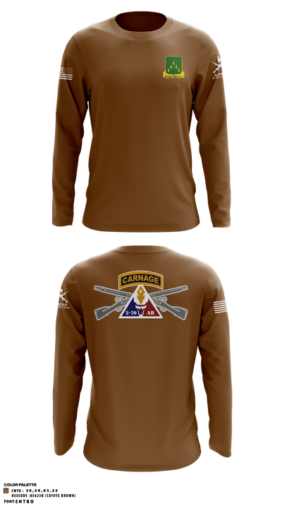 1ST PLT ALPACAS 46607592 Long Sleeve Performance Shirt - 12