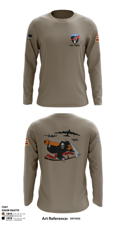 DET 1 HHB 1-258 FA 53026812 Long Sleeve Performance Shirt - 4
