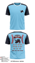 Glen Rock Panthers 12U 83720061 Short Sleeve Performance Shirt - 2