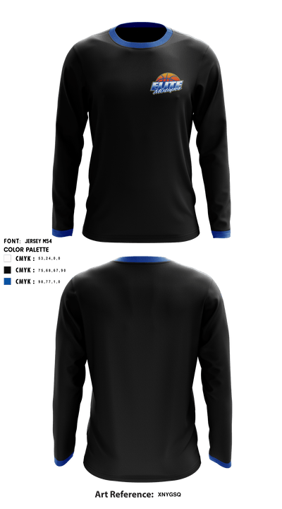 Elite Mixtapes 34822869 Long Sleeve Performance Shirt - 3
