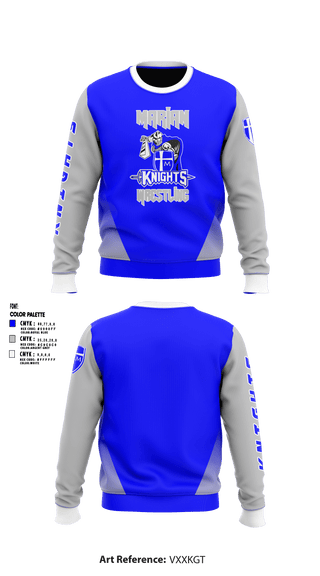Crew Neck Sweatshirt, Marian High School Wrestling, Wrestling, Teamtime, Team time, sublimation, custom sports apparel, team uniforms, spirit wear, spiritwear, sports uniforms, custom shirts, team store, custom team store, fundraiser sports, apparel fundraiser