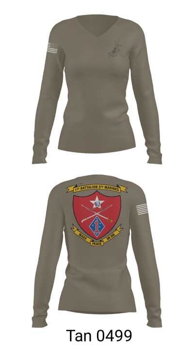 1/5 Apache 60’s 44097670 Women's Long Sleeve V-neck Shirt - 47