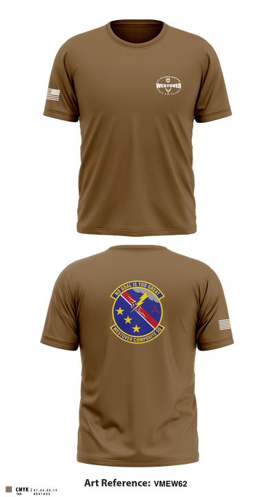 Westover Composite Squadron 58741877 Short Sleeve Performance Shirt - 3