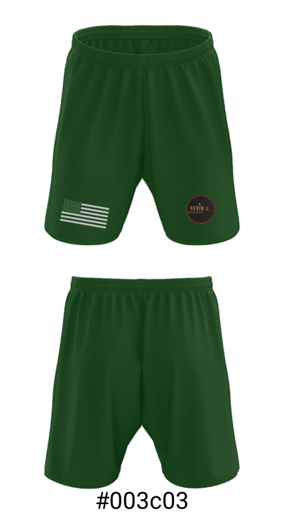 Revival youth saetas 53790502 Athletic Shorts With Pockets - 25