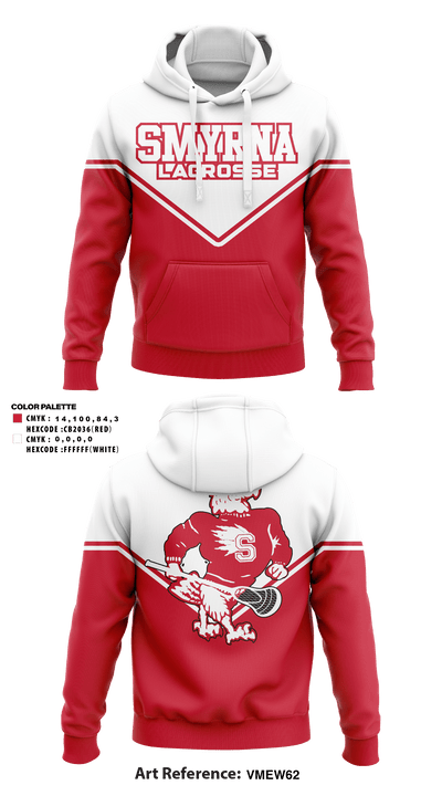 Smyrna Lacrosse 59193810 Hoodie - 1
