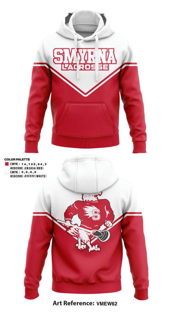 Hoodie, Smyrna Lacrosse, Men's Lacrosse, Teamtime, Team time, sublimation, custom sports apparel, team uniforms, spirit wear, spiritwear, sports uniforms, custom shirts, team store, custom team store, fundraiser sports, apparel fundraiser