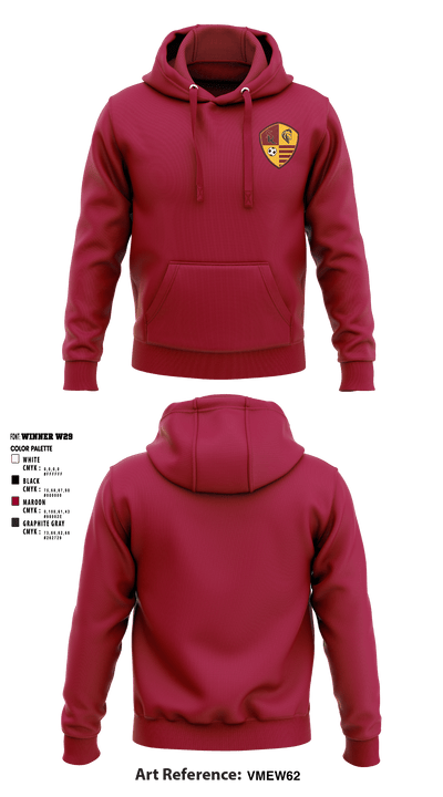 Shadow Ridge High School Soccer 91424310 Hoodie - 7