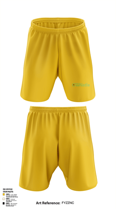 WhistleWhistle 9248612 Athletic Shorts With Pockets - 1