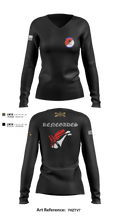 Renegades 84834398 Women's Long Sleeve V-neck Shirt - 2