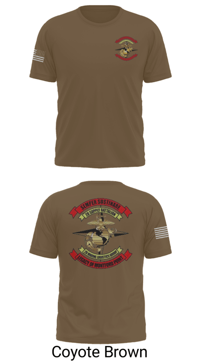 2nd Supply Battalion 27685177 Short Sleeve Performance Shirt - 32