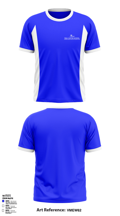 Paul Cuffee Upper School 45670279 Short Sleeve Performance Shirt - 1